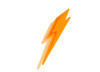 Eclair Foudre Sticker by KAYAMBA, FRUIT FRESH & FUN !