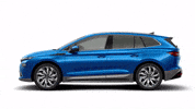 Enyaq Race Blue GIF by Škoda Global