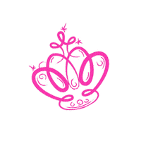 Pink Crown Sticker by GlowPro Tans