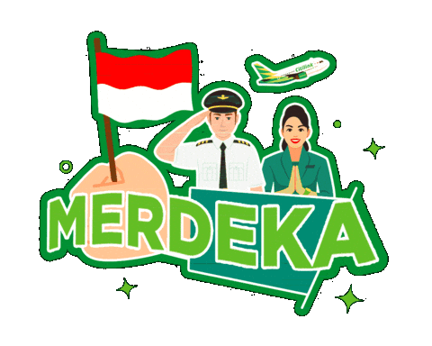 Hutri80 Sticker by Citilink Indonesia