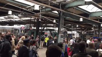 One Dead in Train Crash at Hoboken Terminal