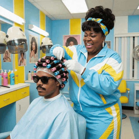 Hair Barber Salon GIF by Jukebox Saints