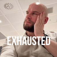 Tired Coffee GIF