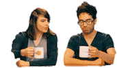 Good Morning Coffee Sticker by PureMagicPictures