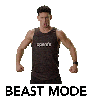 Lets Go Workout Sticker by Openfit