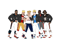 Nfl Fighting Sticker by Bleacher Report