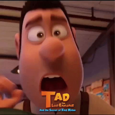 tad the lost explorer scream GIF by Paramount Movies