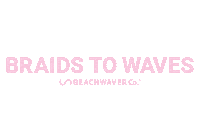 make waves hair Sticker by The Beachwaver