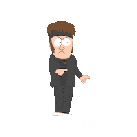 Angry South Park Sticker