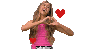 Heart Love Sticker by Salon Line