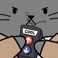 Freezing Air Conditioning GIF by MESA My Emotional Support Animal