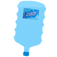 Aquase drink water air haus Sticker