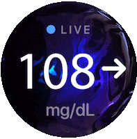 Glucose Sticker by Supersapiens