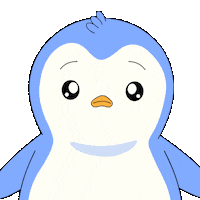 Excuse Me Wow Sticker by Pudgy Penguins