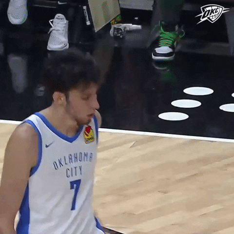 Lets Go Yes GIF by OKC Thunder