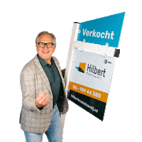 Hilbert_Makelaardij deal sales makelaar broker Sticker