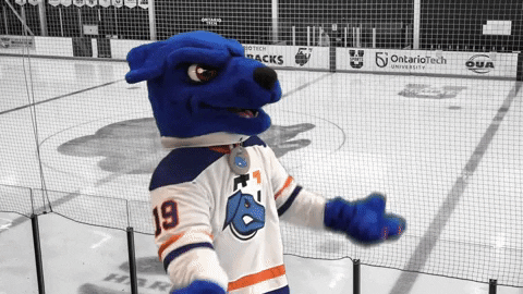 ontariotechridgebacks giphygifmaker oshawa ontariotechridgebacks ontariotech GIF