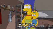 missing marge simpson GIF