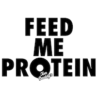 hungry feed me Sticker by Jim Buddy