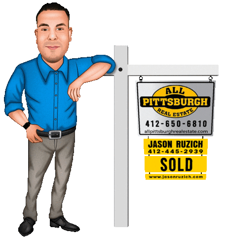 JasonRuzichAPRE giphyupload real estate realtor sold Sticker