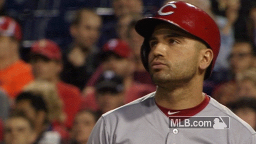 disappointed cincinnati reds GIF by MLB