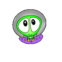 spaced out space Sticker by On Planet Weird