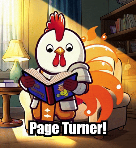 Page Turner Reading GIF by Zorooster
