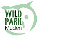 Wildparkmueden nah wild park tiere Sticker