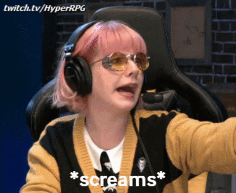 scared d&d GIF by Hyper RPG