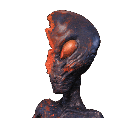 Oh My Gosh Wow Sticker by The Horror Section