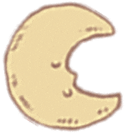 Good Night Sleeping Sticker by summertideswim