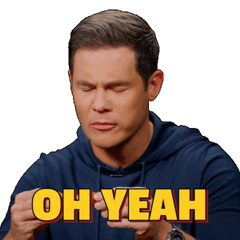 Oh Yeah Workaholics Sticker by First We Feast