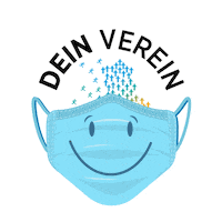 Mask Smile Sticker by MZ.de