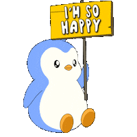 Happy Penguin Sticker by Pudgy Penguins