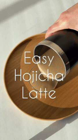 Easy Hojicha Latte