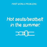 First World Problems: Hot Cars