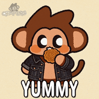 Hungry Bon Appetit GIF by Chimpers