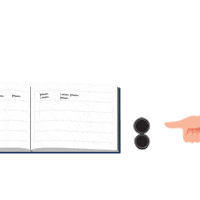 Notary Public Thumbprint Sticker by National Notary Association
