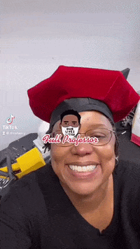 Black Woman Graduation GIF by NoireSTEMinist