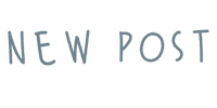 New Post Sticker