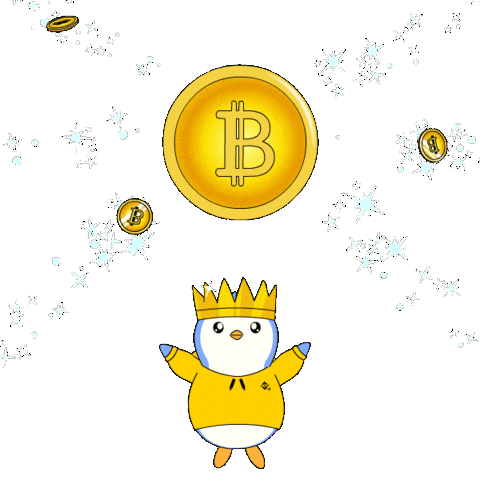 Crypto Penguin Sticker by Pudgy Memez