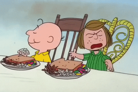 Charlie Brown Snack GIF by Peanuts