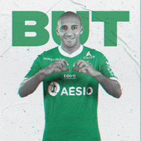 Football Scoring GIF by AS Saint-Étienne