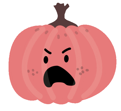 Angry Halloween Sticker by vertcerise