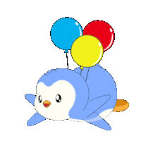 Flying On My Way Sticker by Pudgy Penguins