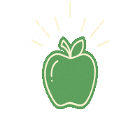 New Year Apple Sticker by Chocko-Obleas