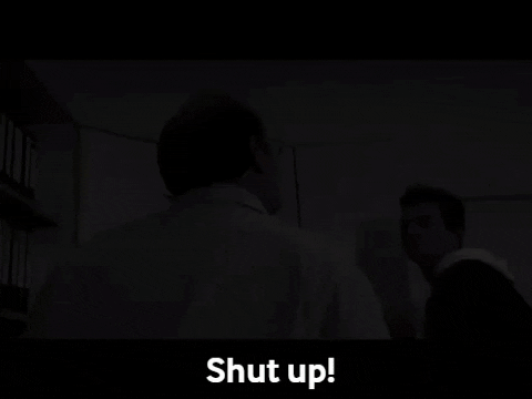 patrickdollmann giphygifmaker punch slap shutup GIF