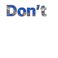Text Warning Sticker by Dinaaaaaah