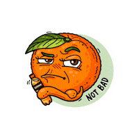 grink-city not bad grink гринк slavda Sticker