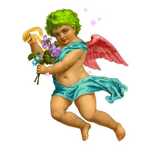 angel cherub Sticker by LimeCrime